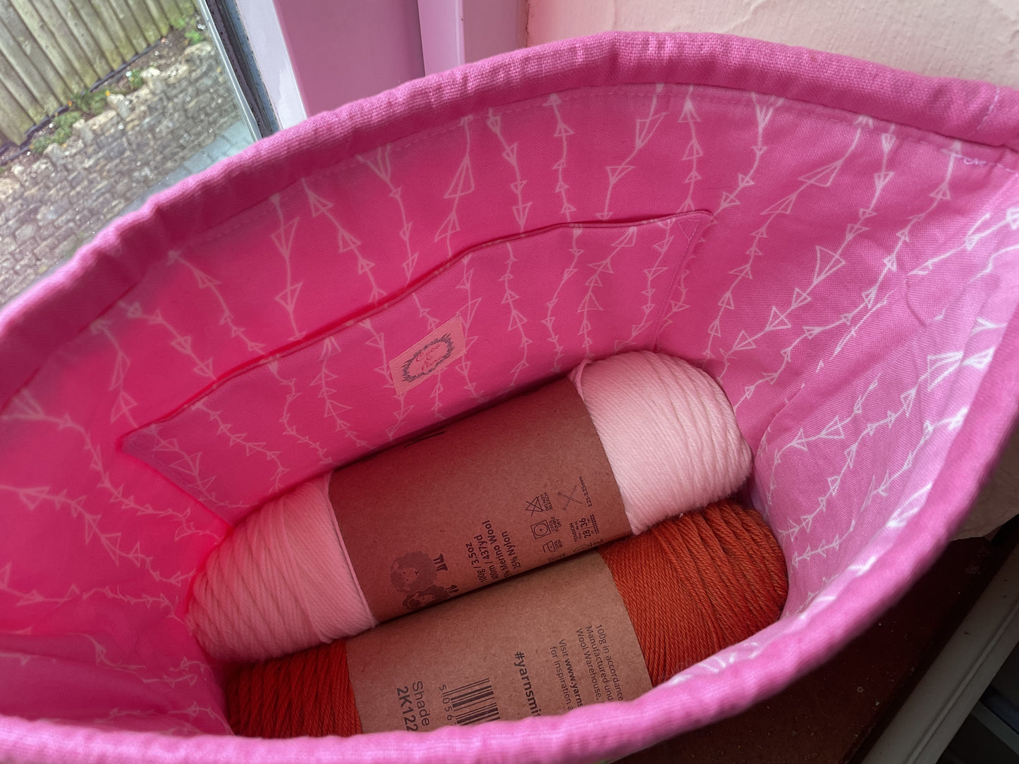 Bee Lovely medium project bag