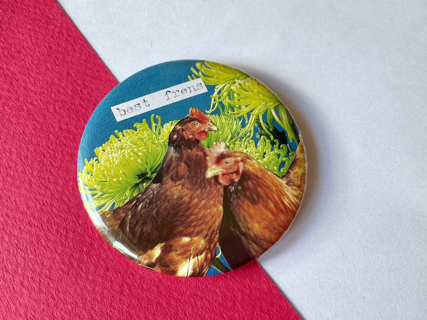 Best Frens badge large