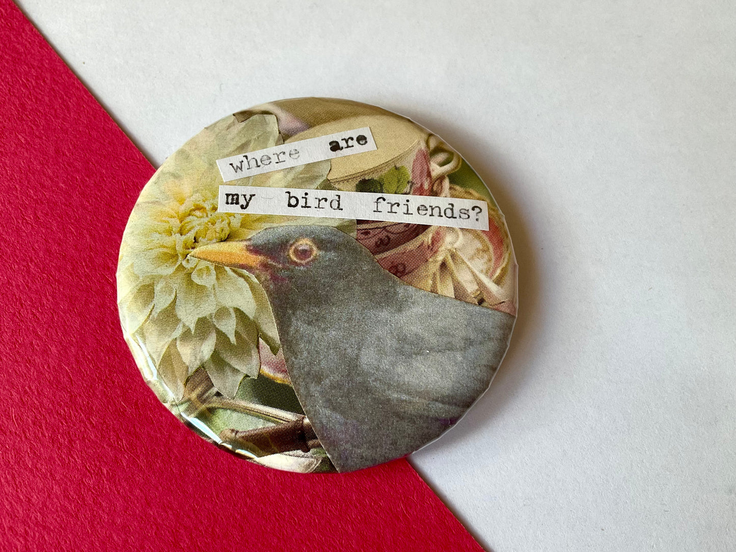 Bird Friends badge large