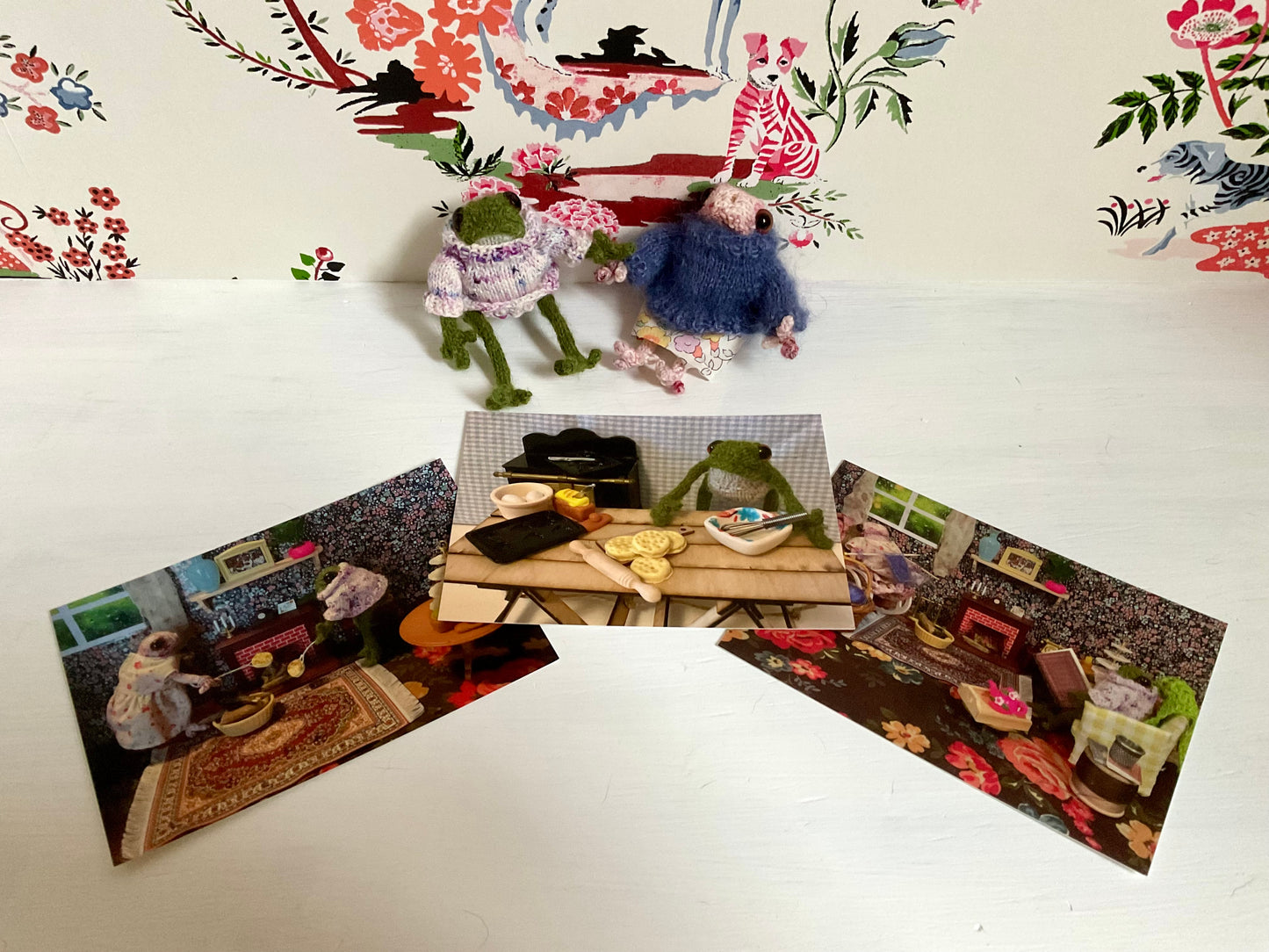 Coco Makes Crumpets postcard