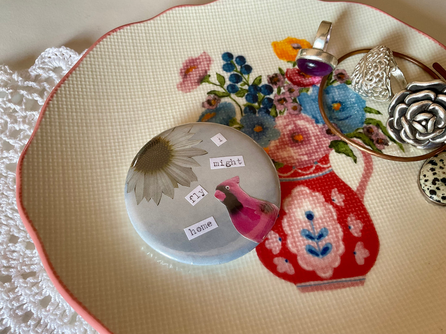 Getting Home Bird badge large