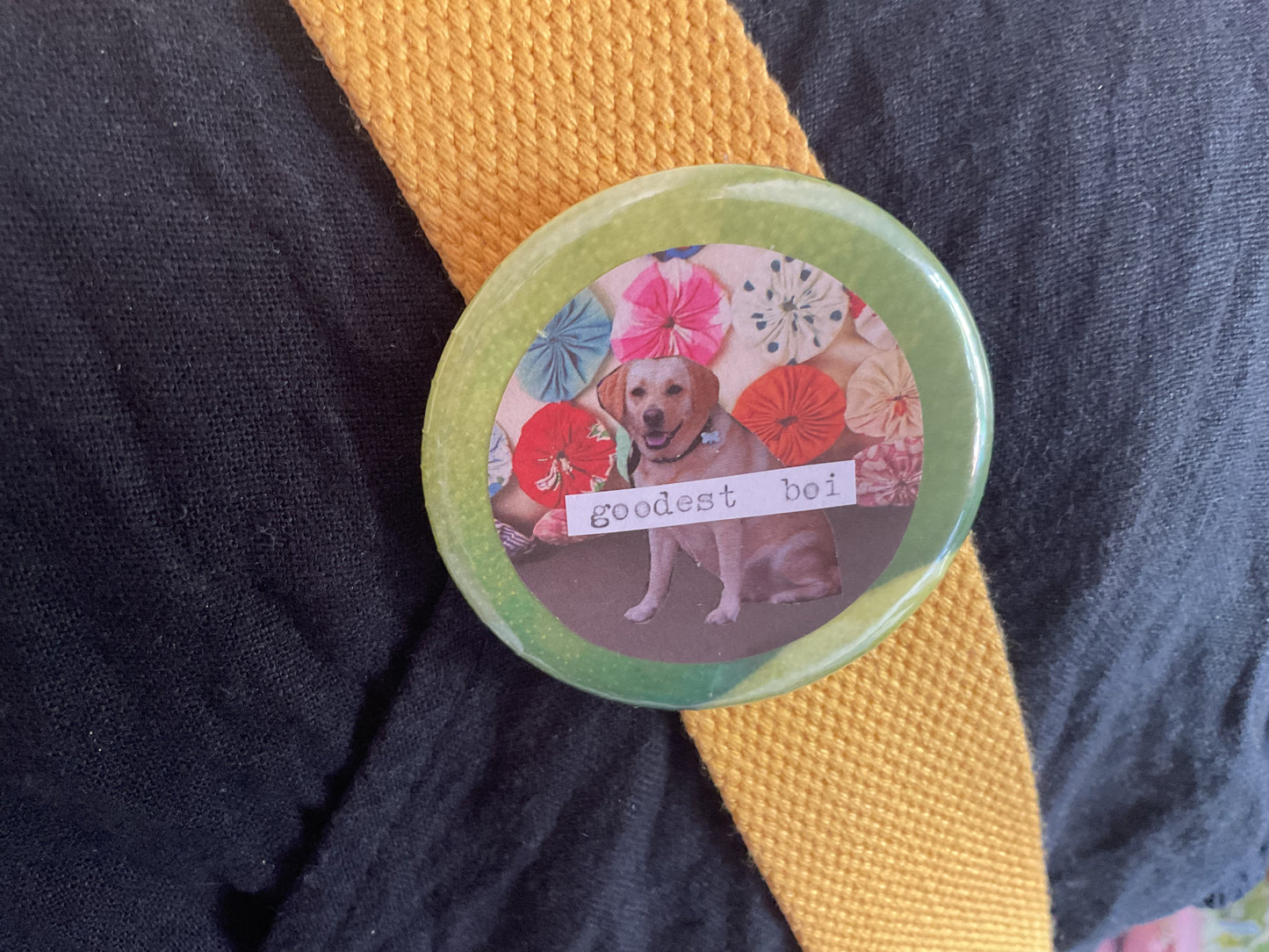 Good Boi badge large