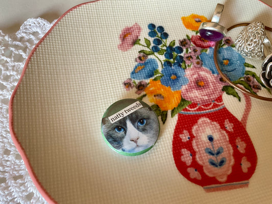 Natty tweeds small badge