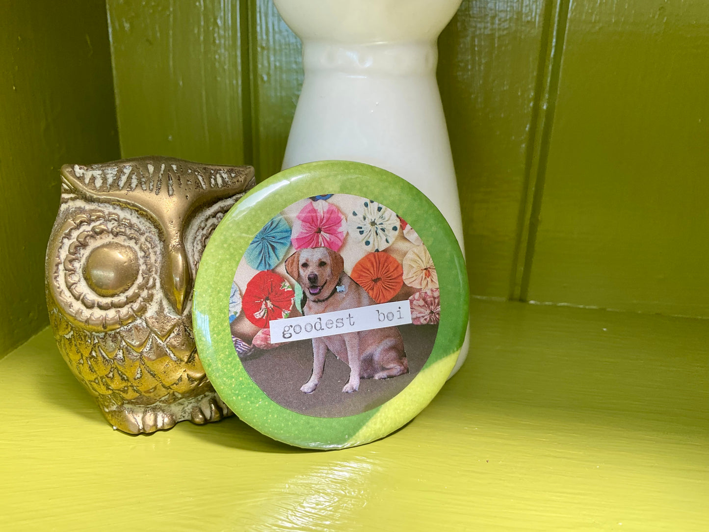 Good Boi badge large