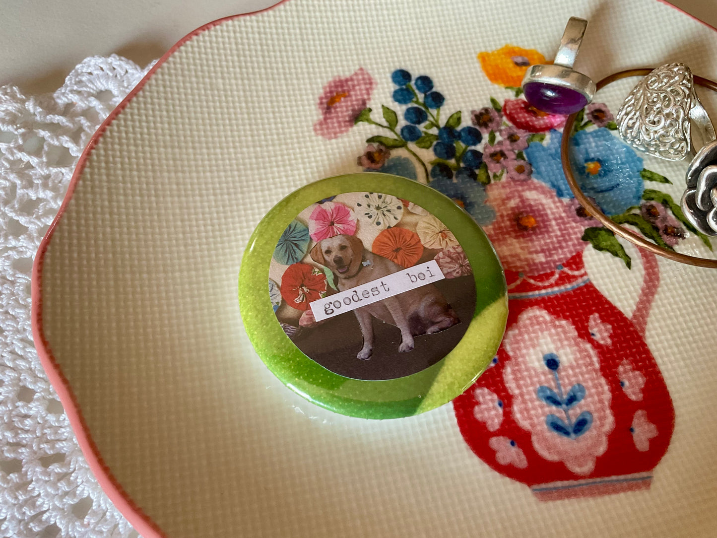 Good Boi badge large