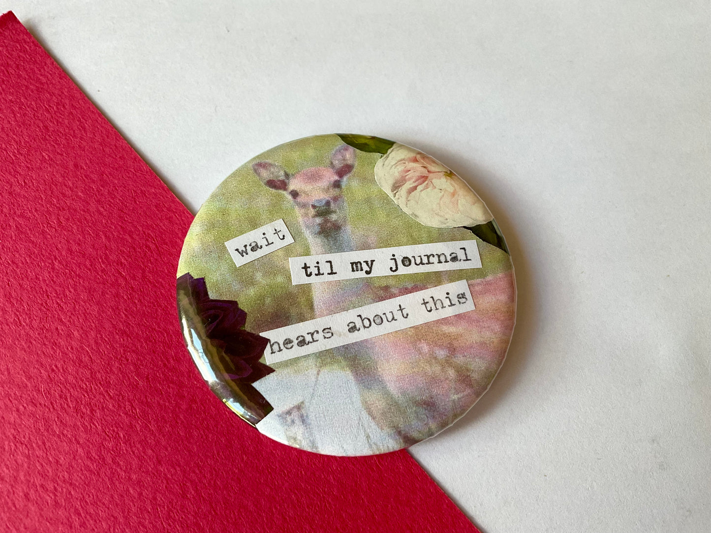 Deer Diary badge large