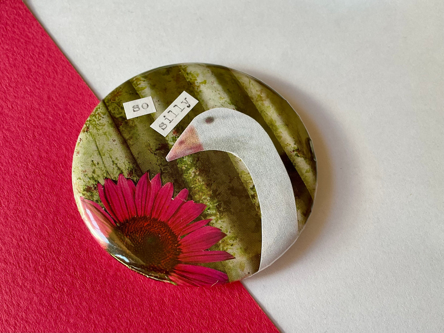 Silly Goose badge large