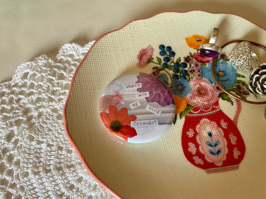 Friendly Hen badge large