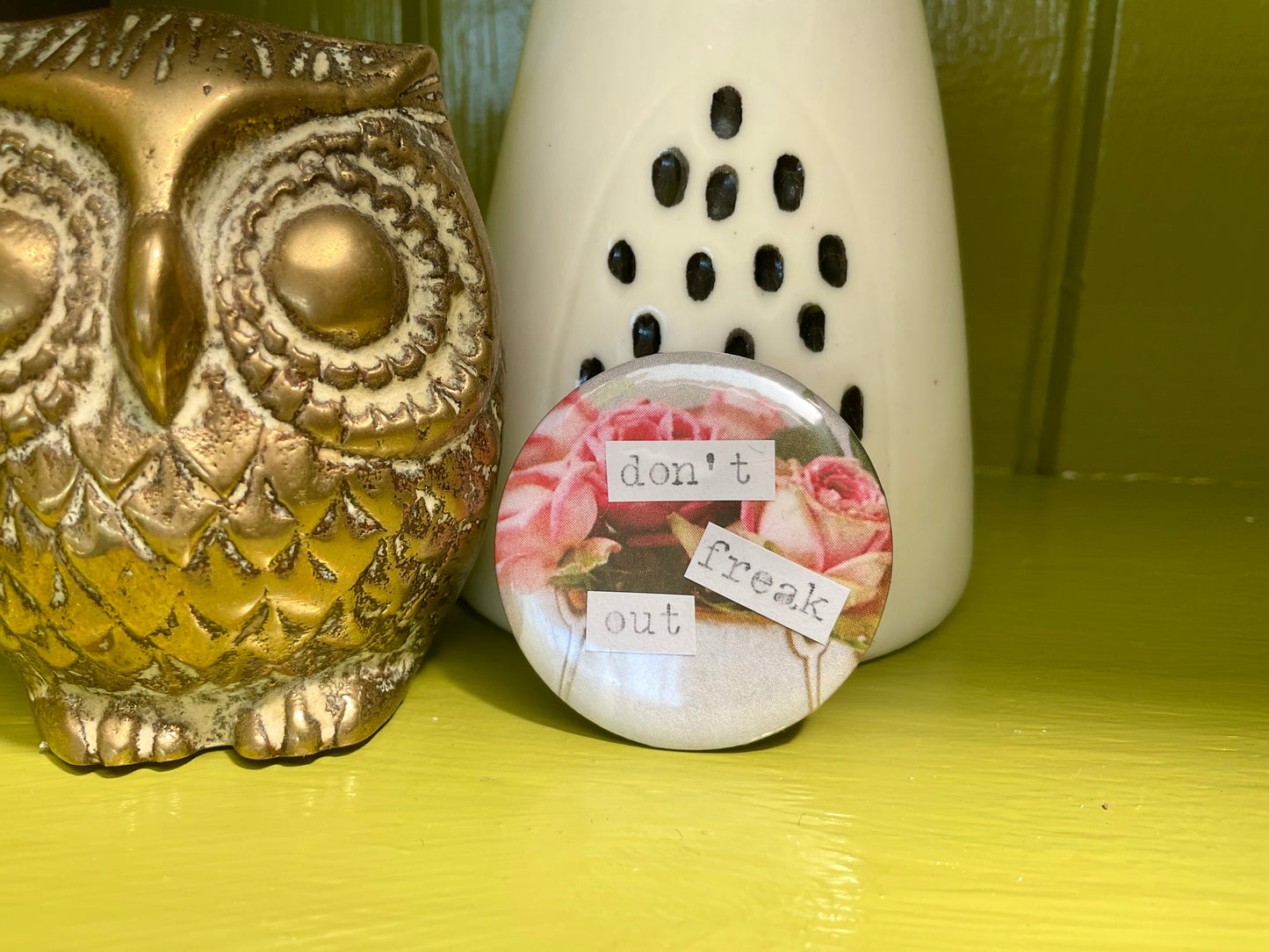 Don’t Freak Out small badge